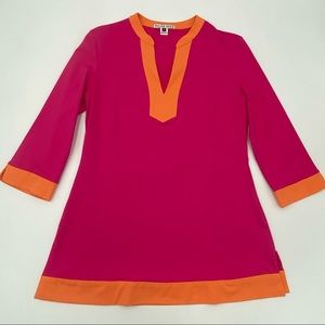 Rulon Reed Tunic H Pink & Orange Small